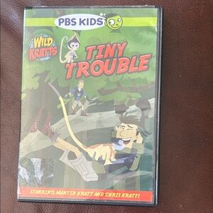 PBS KIDS Wild Kratts “Tiny Trouble” DVD - Green Cover